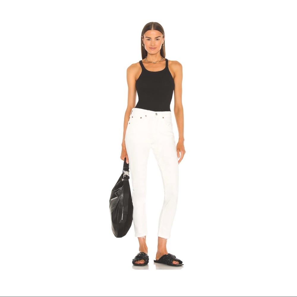 🌺 LEVI’S 501 Skinny white jeans
